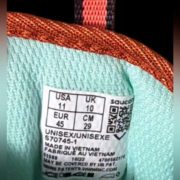 Saucony multicolor suede and mesh Lifestyle runner Men’s Size 11 🔥NEW🔥 - Picture 8 of 11